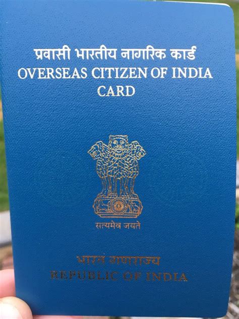 overseas citizenship of india card